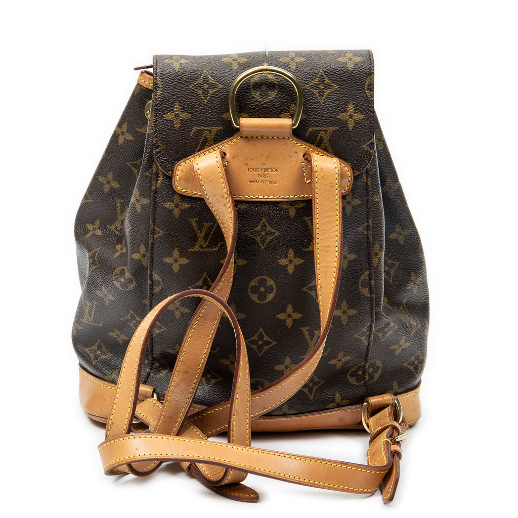 Backpack Montsouris MM Brown Monogram Canvas