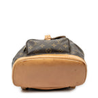 Backpack Montsouris MM Brown Monogram Canvas