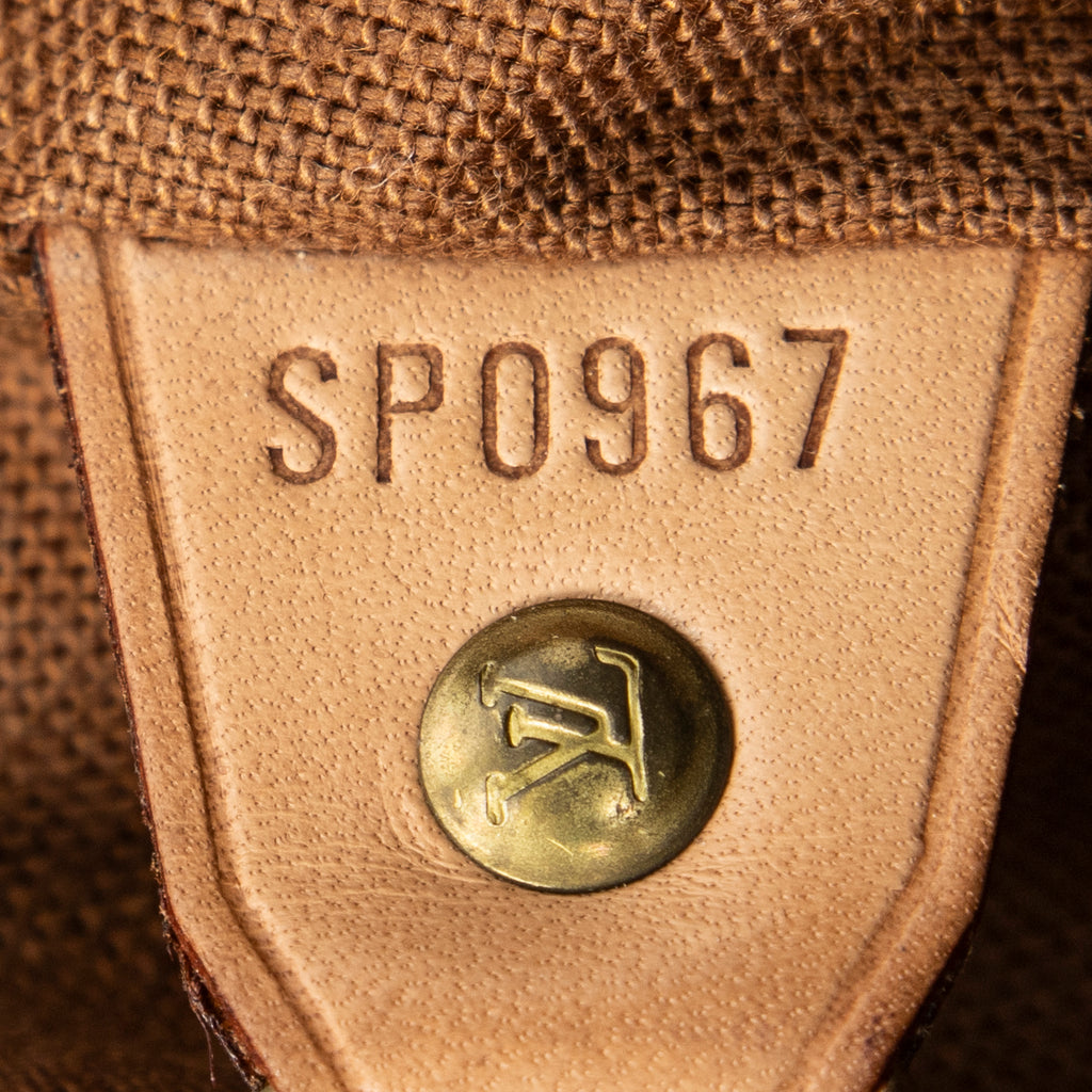 Backpack Montsouris MM Brown Monogram Canvas