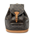 Backpack Montsouris MM Brown Monogram Canvas