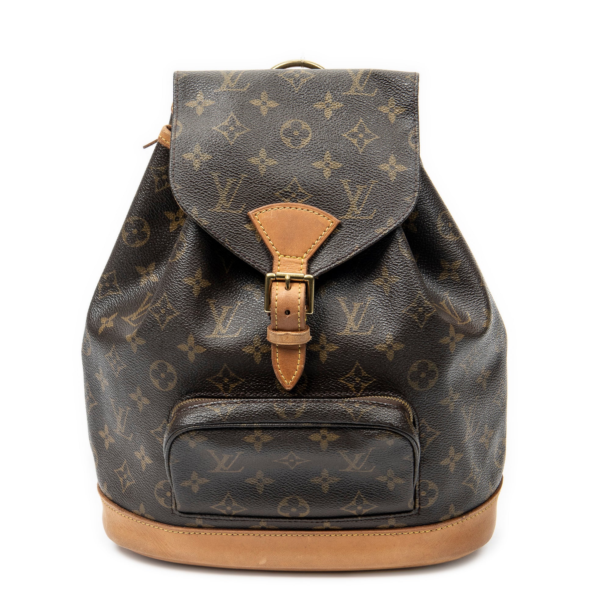 Backpack Montsouris MM Brown Monogram Canvas