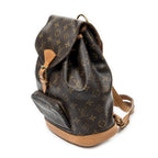 Backpack Montsouris MM Brown Monogram Canvas