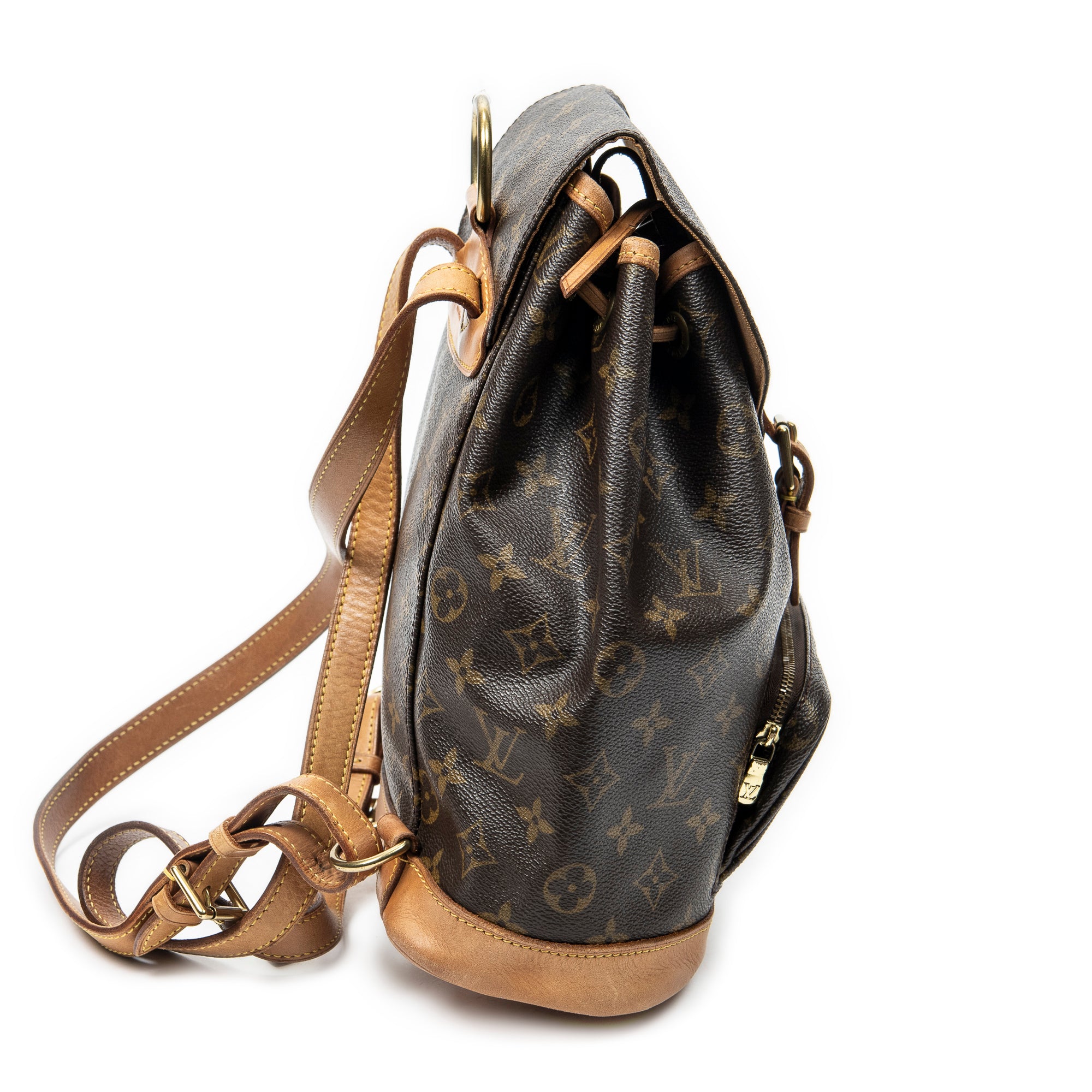 Backpack Montsouris MM Brown Monogram Canvas