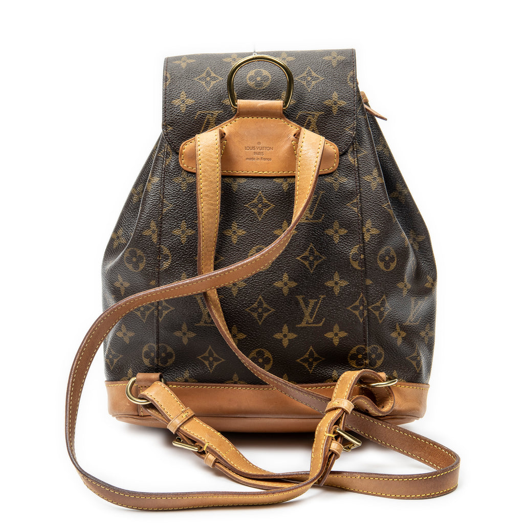 Backpack Montsouris MM Brown Monogram Canvas