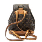 Backpack Montsouris MM Brown Monogram Canvas