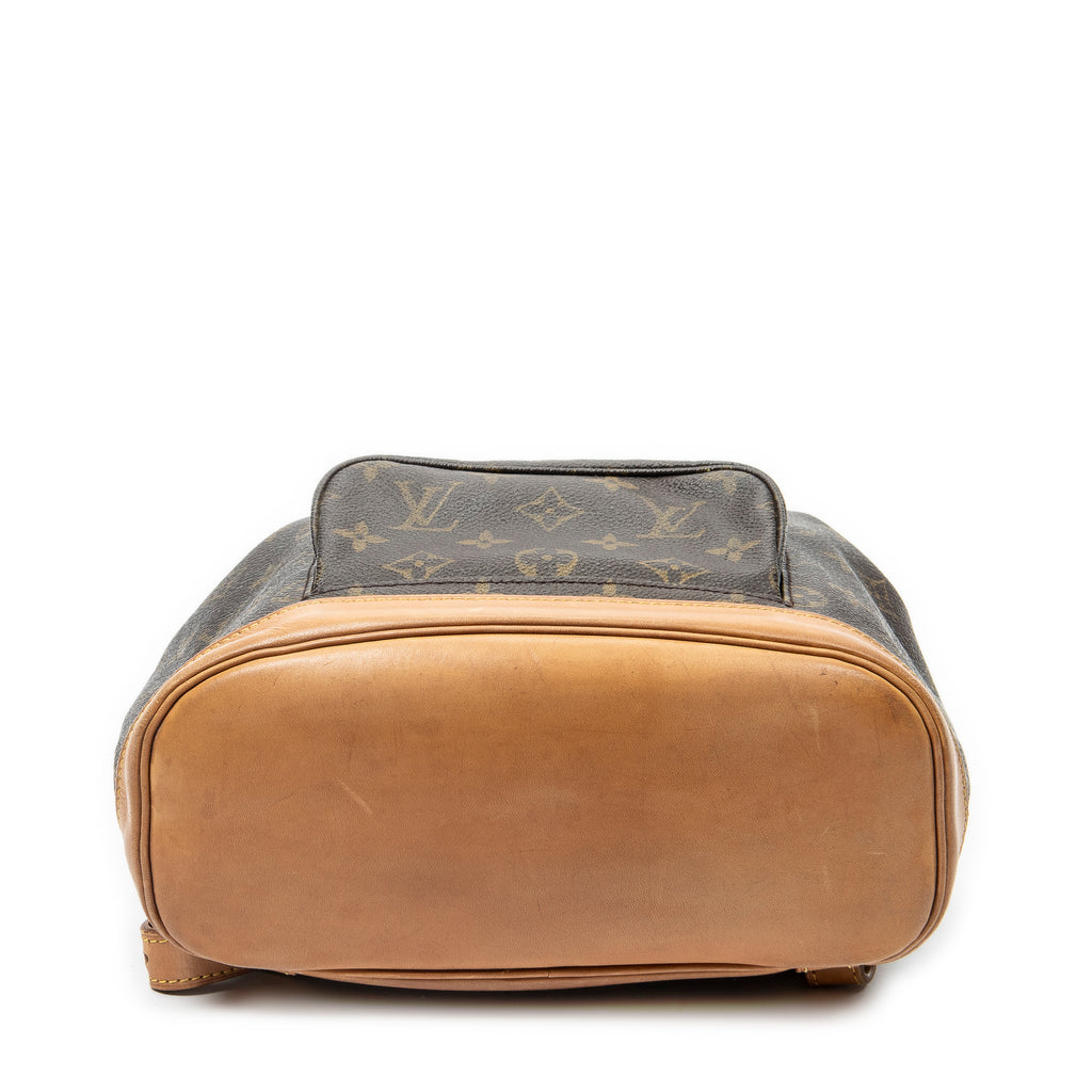 Backpack Montsouris MM Brown Monogram Canvas