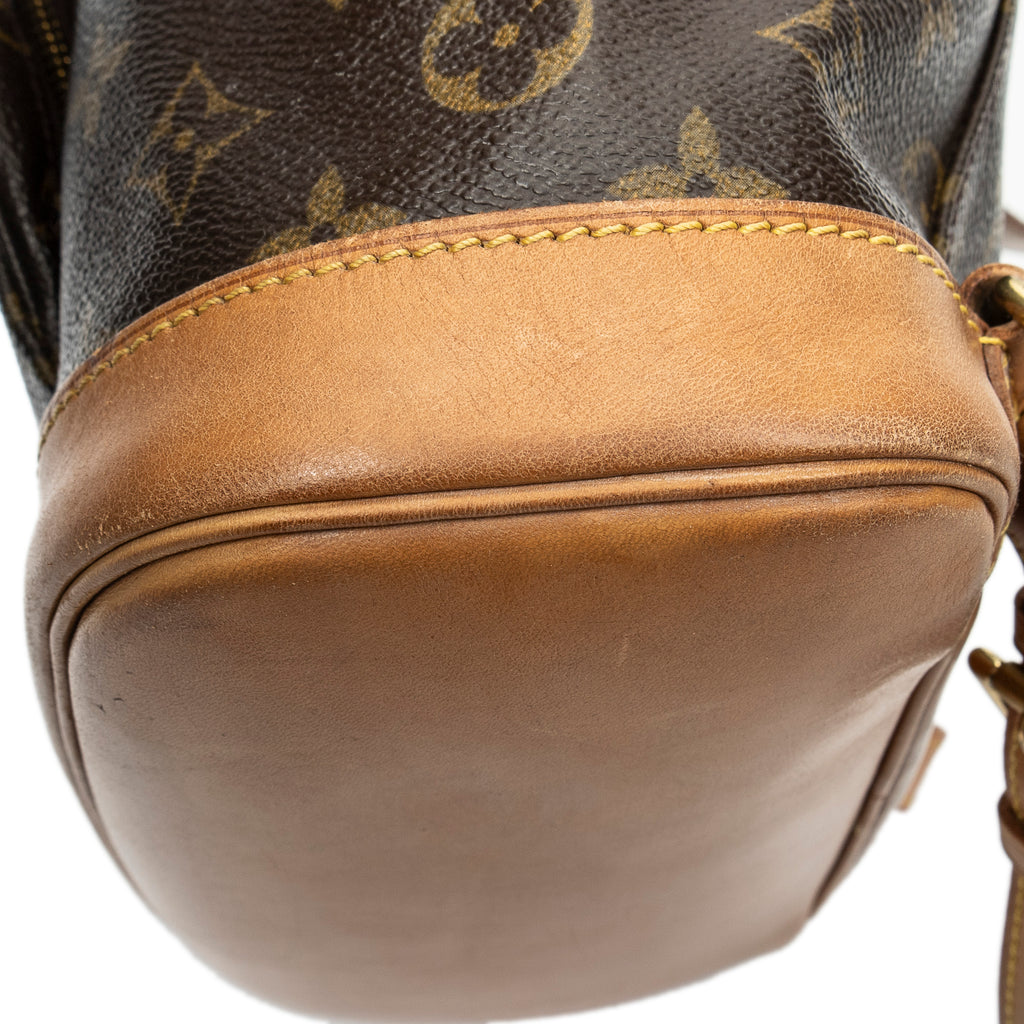 Backpack Montsouris MM Brown Monogram Canvas