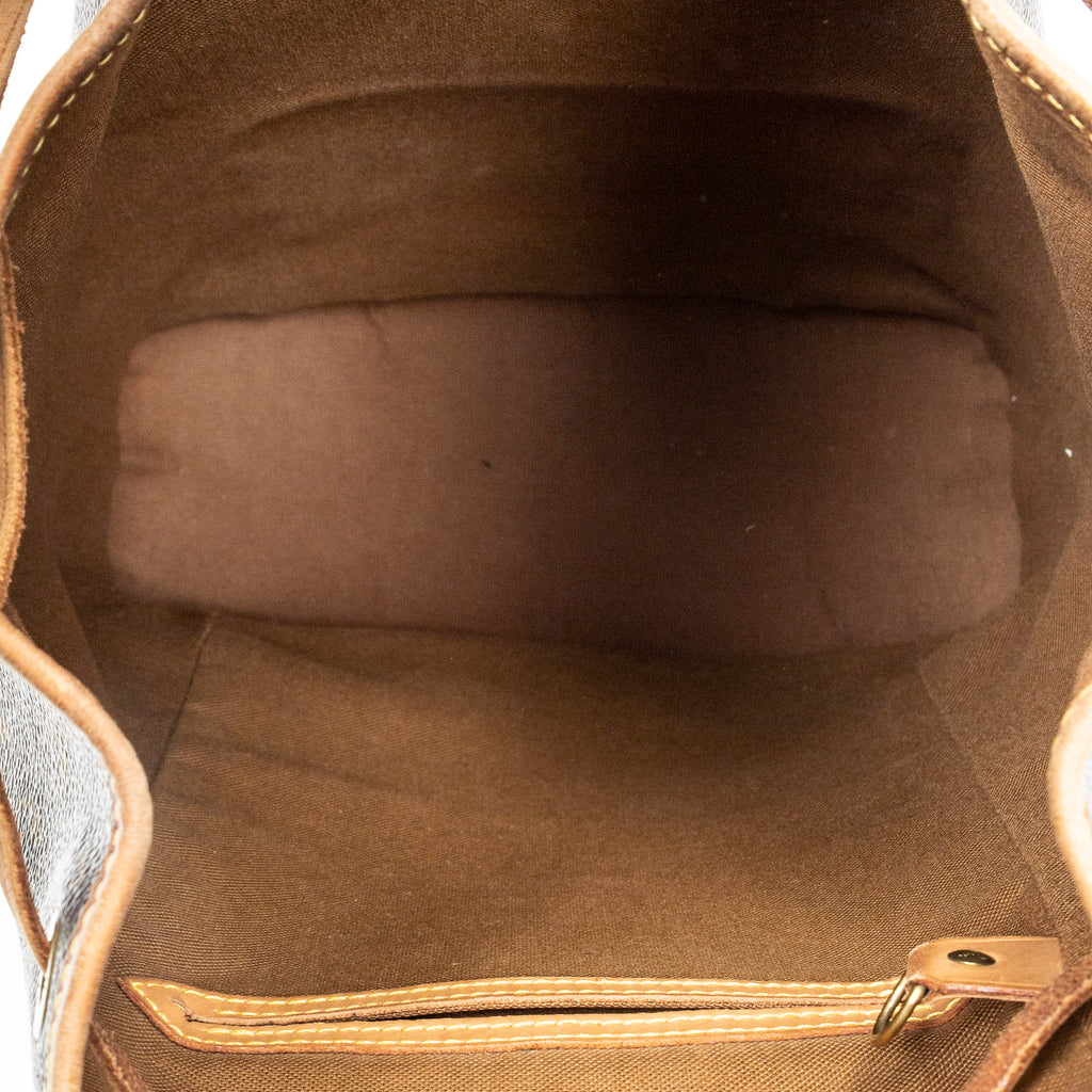 Backpack Montsouris MM Brown Monogram Canvas