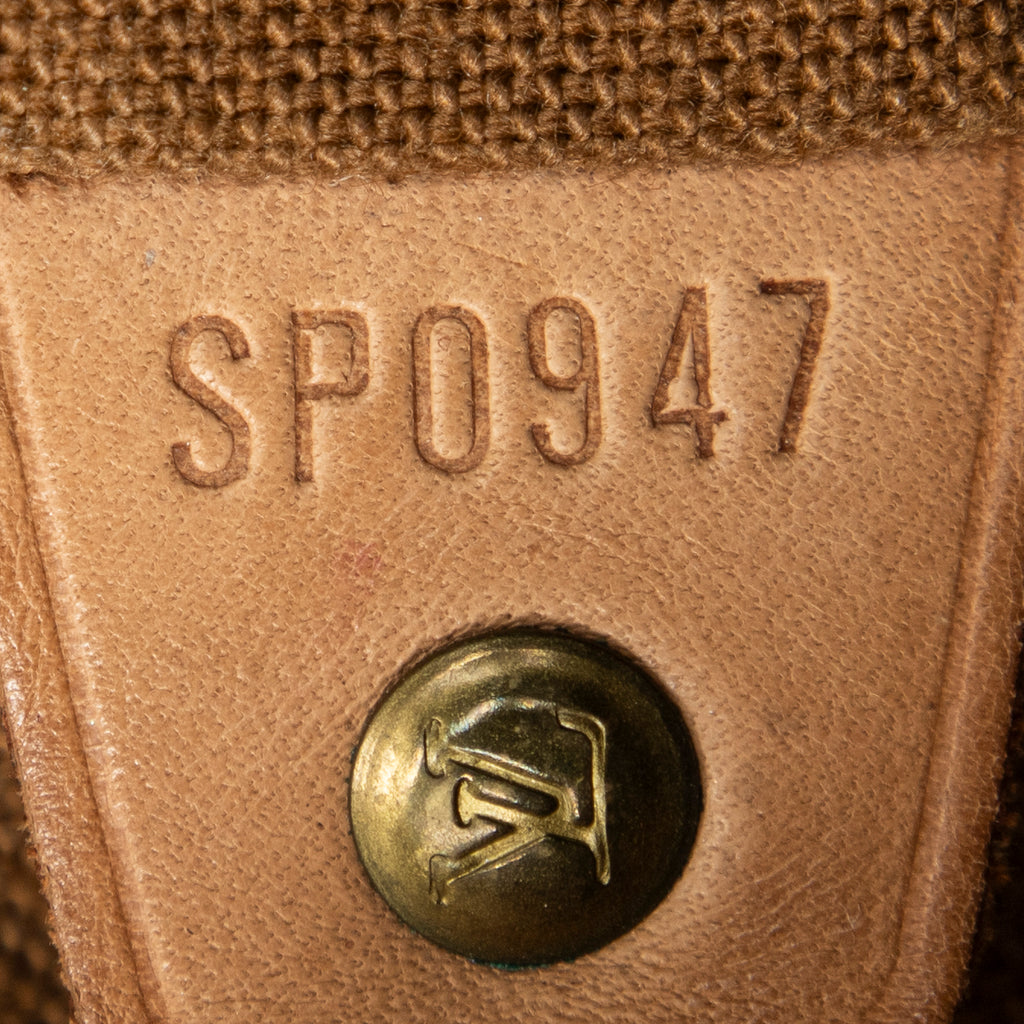 Backpack Montsouris MM Brown Monogram Canvas