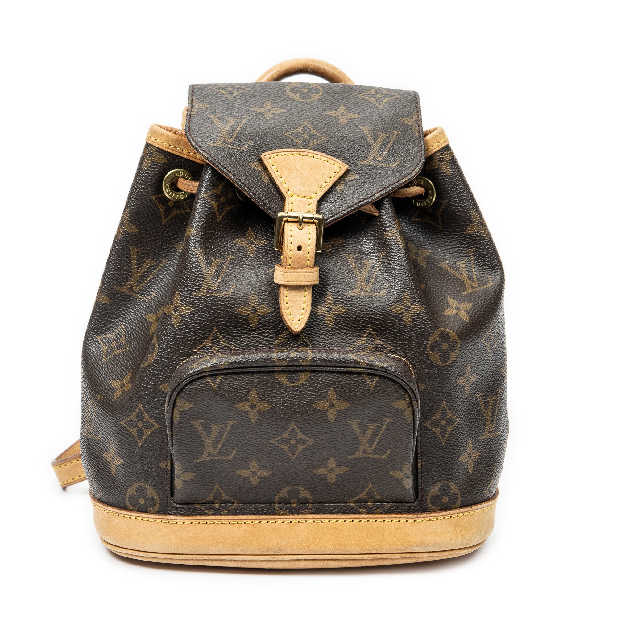 Mochila Montsouris PM Lona Monogram Marrón