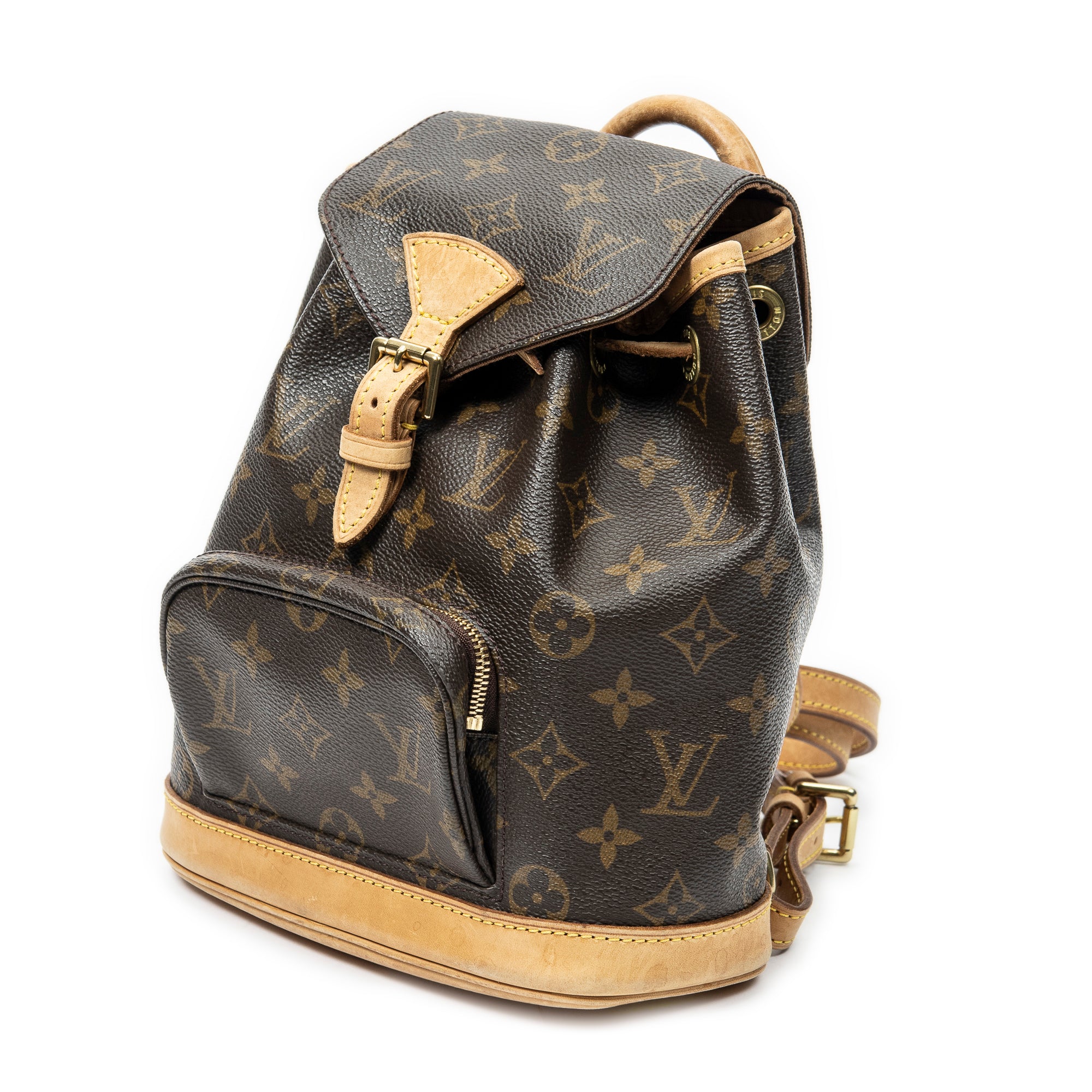 Mochila Montsouris PM Lona Monogram Marrón