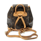 Mochila Montsouris PM Lona Monogram Marrón