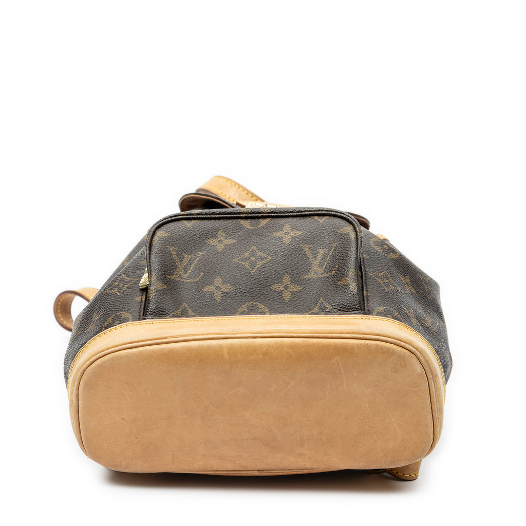 Mochila Montsouris PM Lona Monogram Marrón