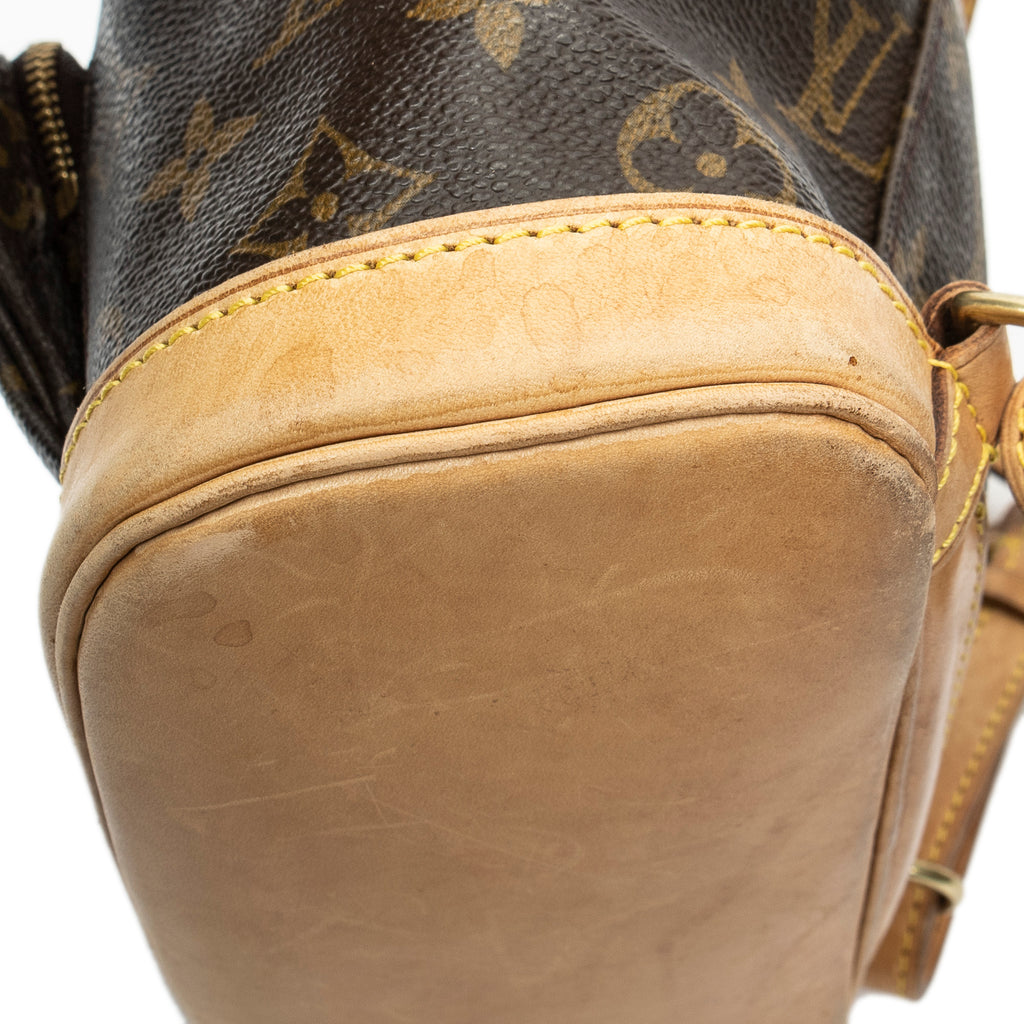 Mochila Montsouris PM Lona Monogram Marrón
