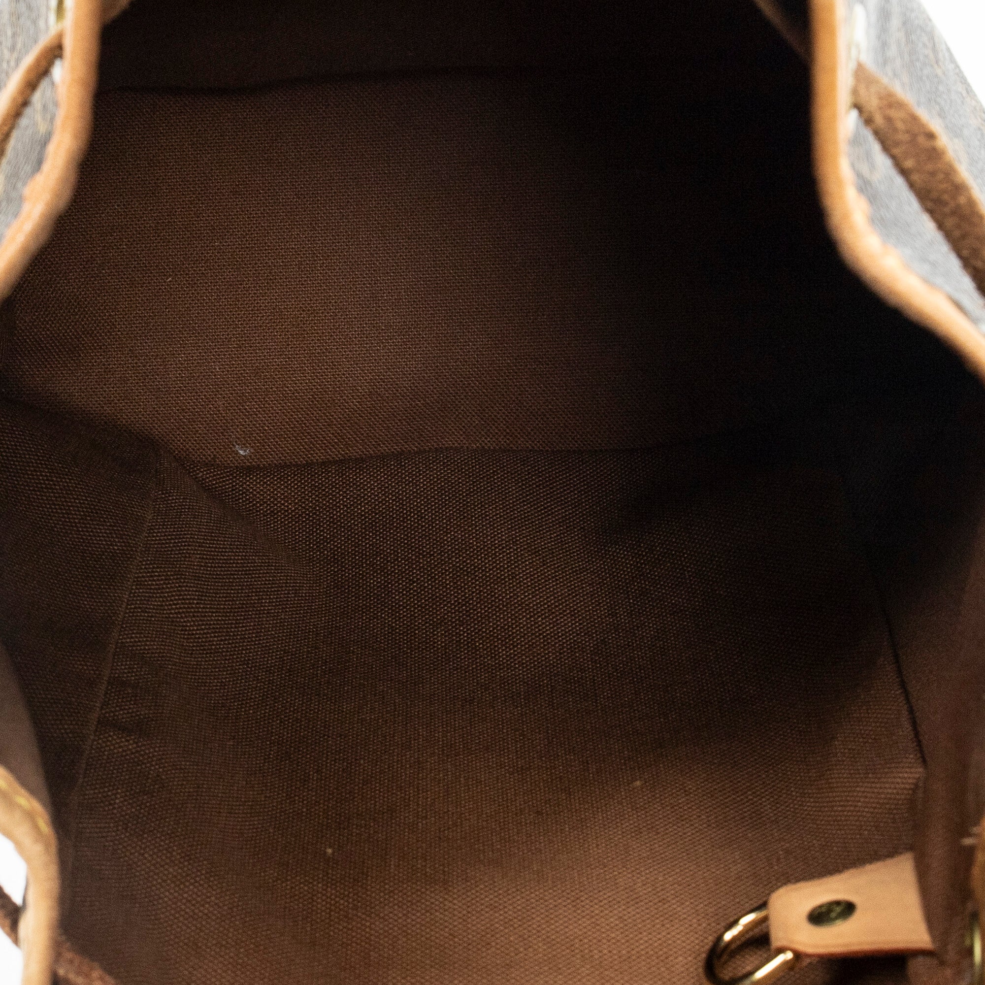 Mochila Montsouris PM Lona Monogram Marrón