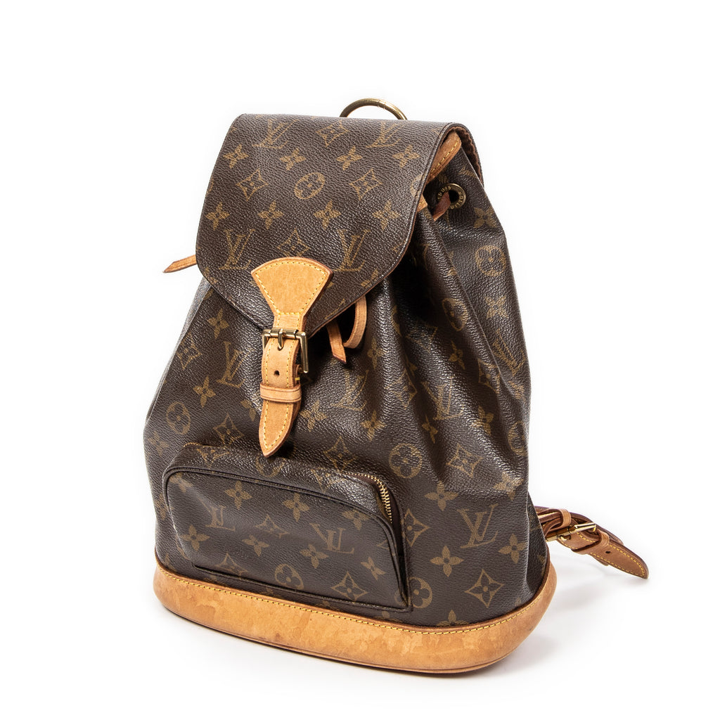 Backpack Montsouris MM Brown Monogram Canvas