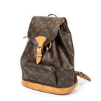 Backpack Montsouris MM Brown Monogram Canvas