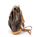 Backpack Montsouris MM Brown Monogram Canvas