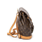 Backpack Montsouris MM Brown Monogram Canvas