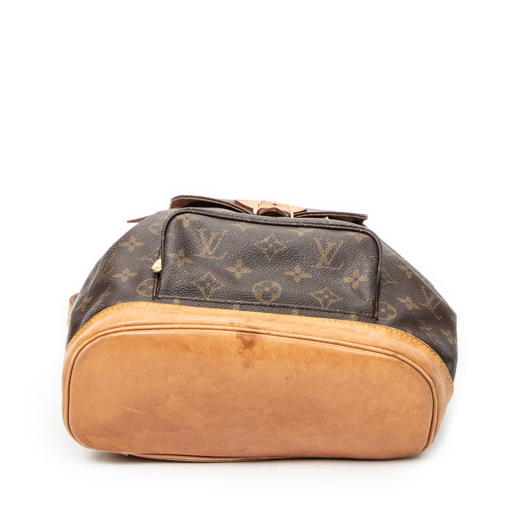 Backpack Montsouris MM Brown Monogram Canvas