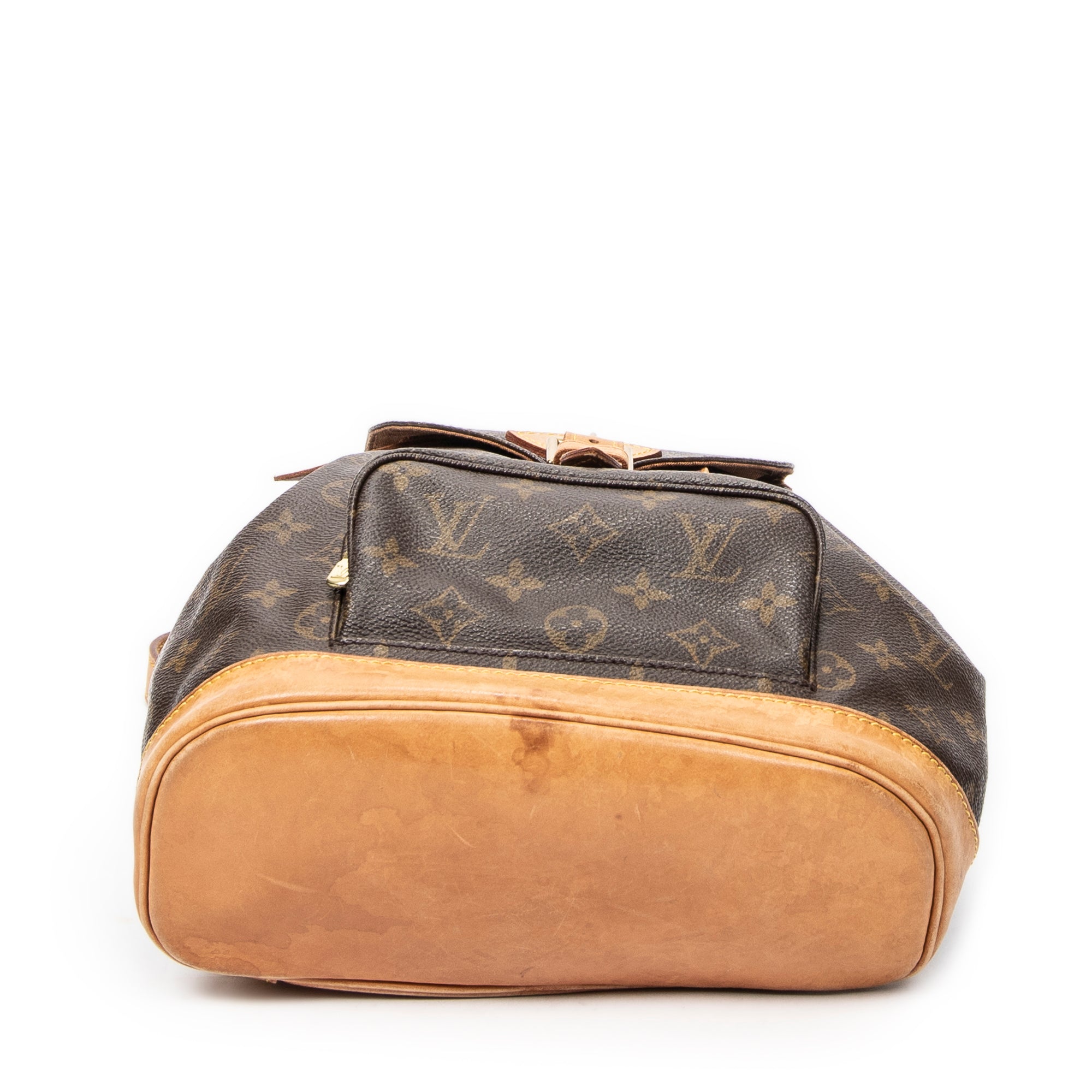 Backpack Montsouris MM Brown Monogram Canvas