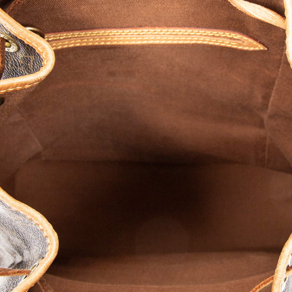 Backpack Montsouris MM Brown Monogram Canvas