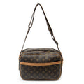 Shoulder Bag Reporter PM Brown Monogram Canvas