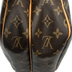 Shoulder Bag Reporter PM Brown Monogram Canvas