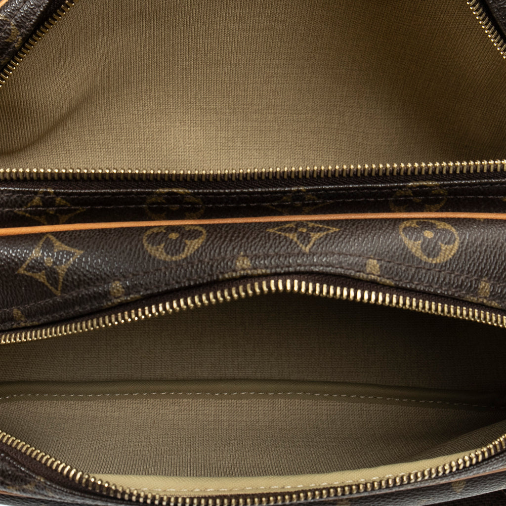 Shoulder Bag Reporter PM Brown Monogram Canvas