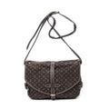 Bandolera Saumur MM Monogram Idylle Marrón Oscuro