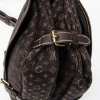 Bandolera Saumur MM Monogram Idylle Marrón Oscuro