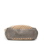 Bolso de Hombro Mediano Sunset Tote Lona Monogram Beige