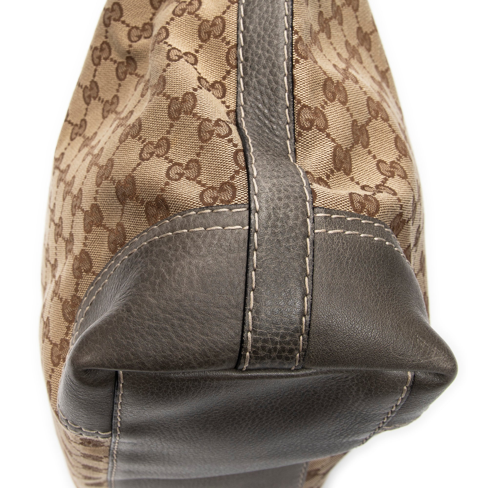 Bolso de Hombro Mediano Sunset Tote Lona Monogram Beige
