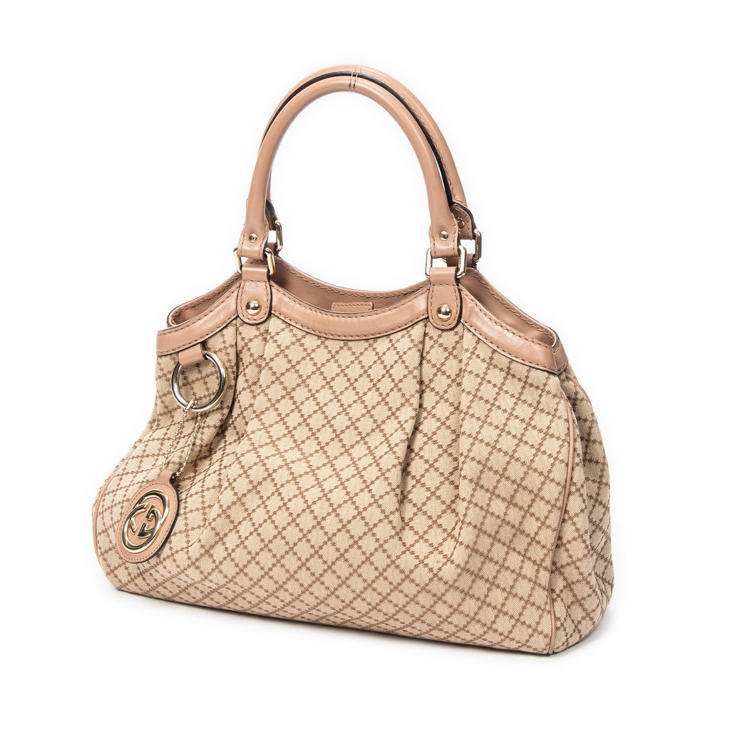 Gucci - Petit sac cabas Sukey - Beige