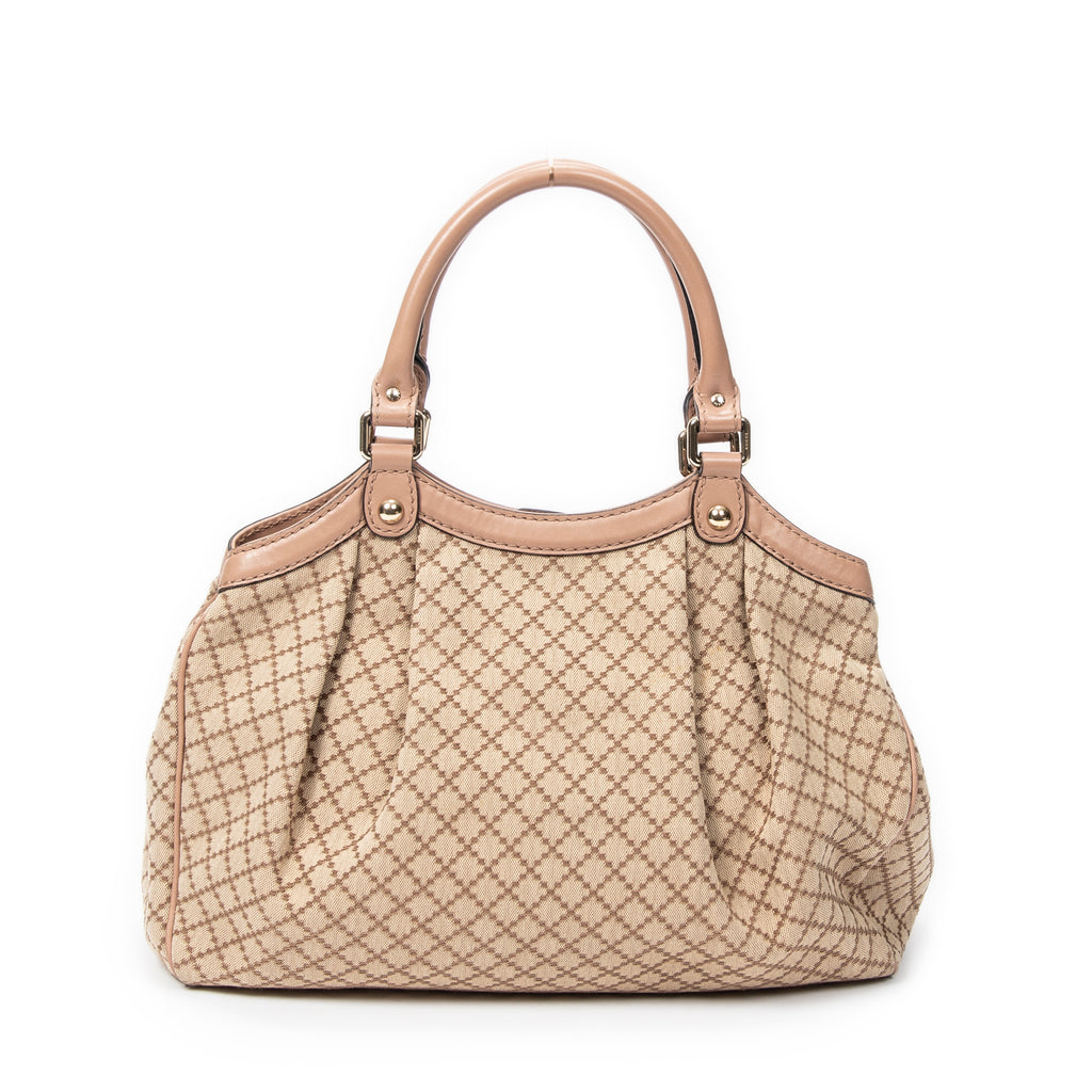 Gucci - Petit sac cabas Sukey - Beige
