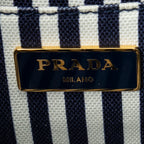 Bolso de Hombro Pequeño Canapa Tote Lona Canapa Azul