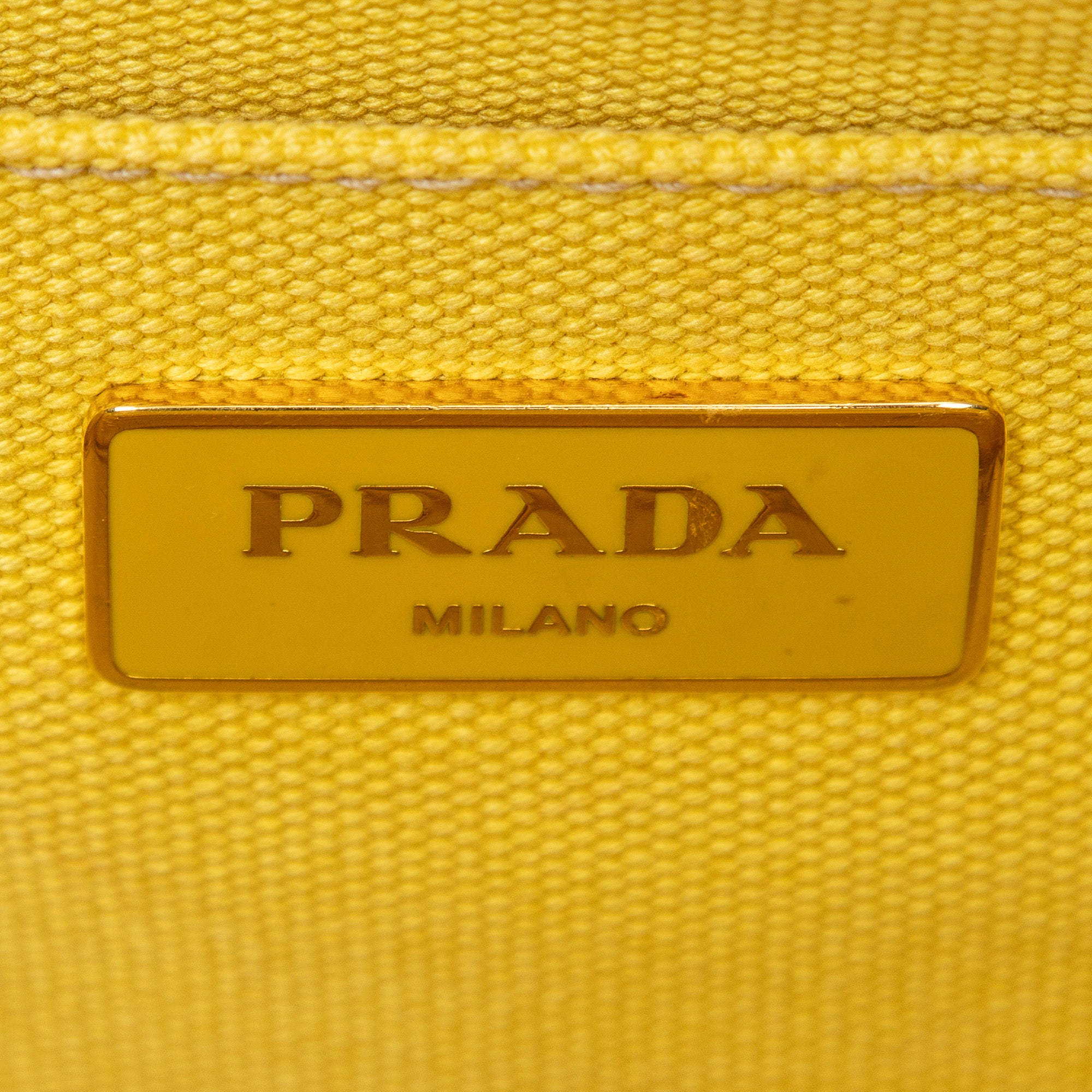 Shoulder Bag Large Canapa Tote Yellow Canapa Canvas