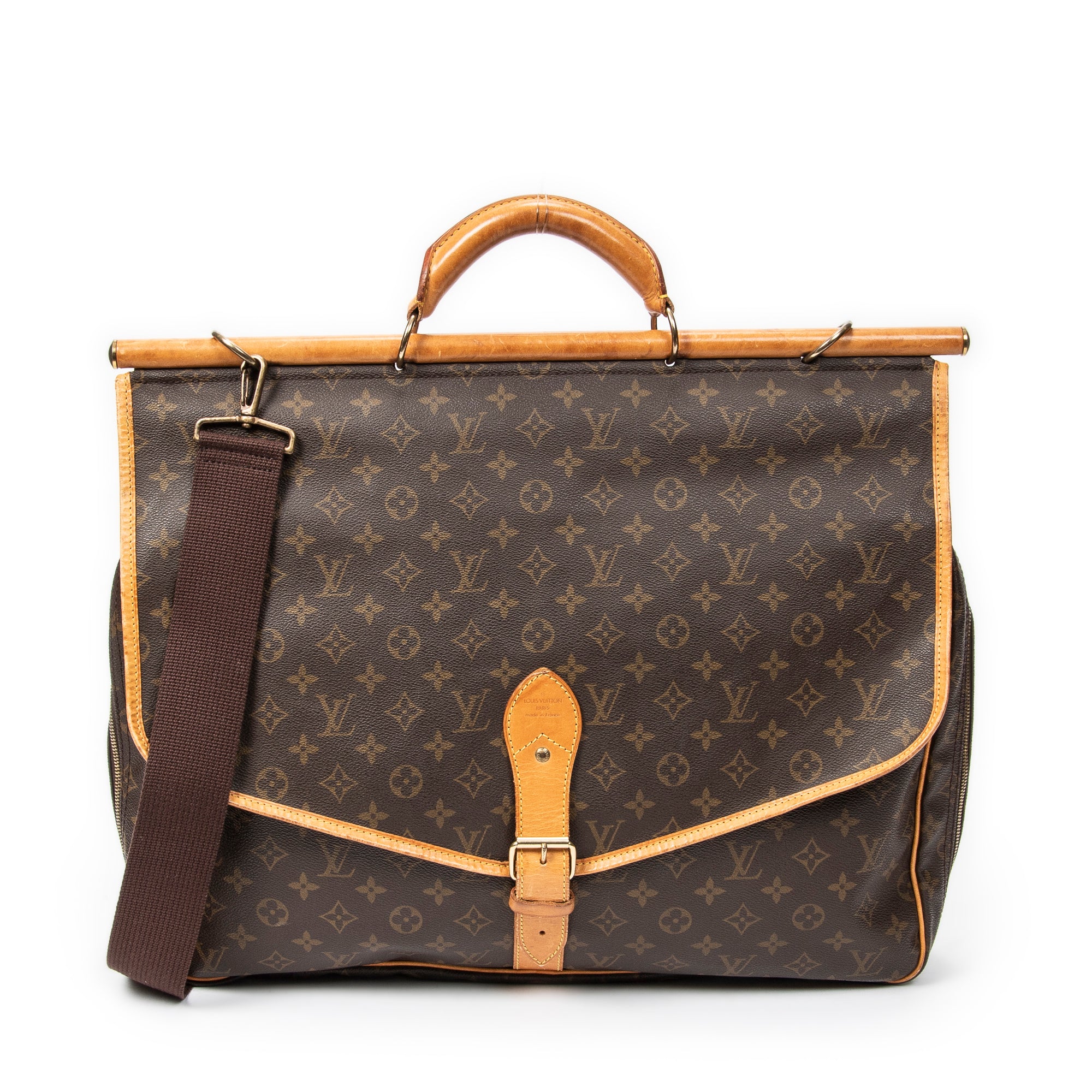 Travel Bag Sac Chasse Brown Monogram Canvas