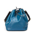 Sac Bandoulière Noé Bicolore PM Bleu Épi