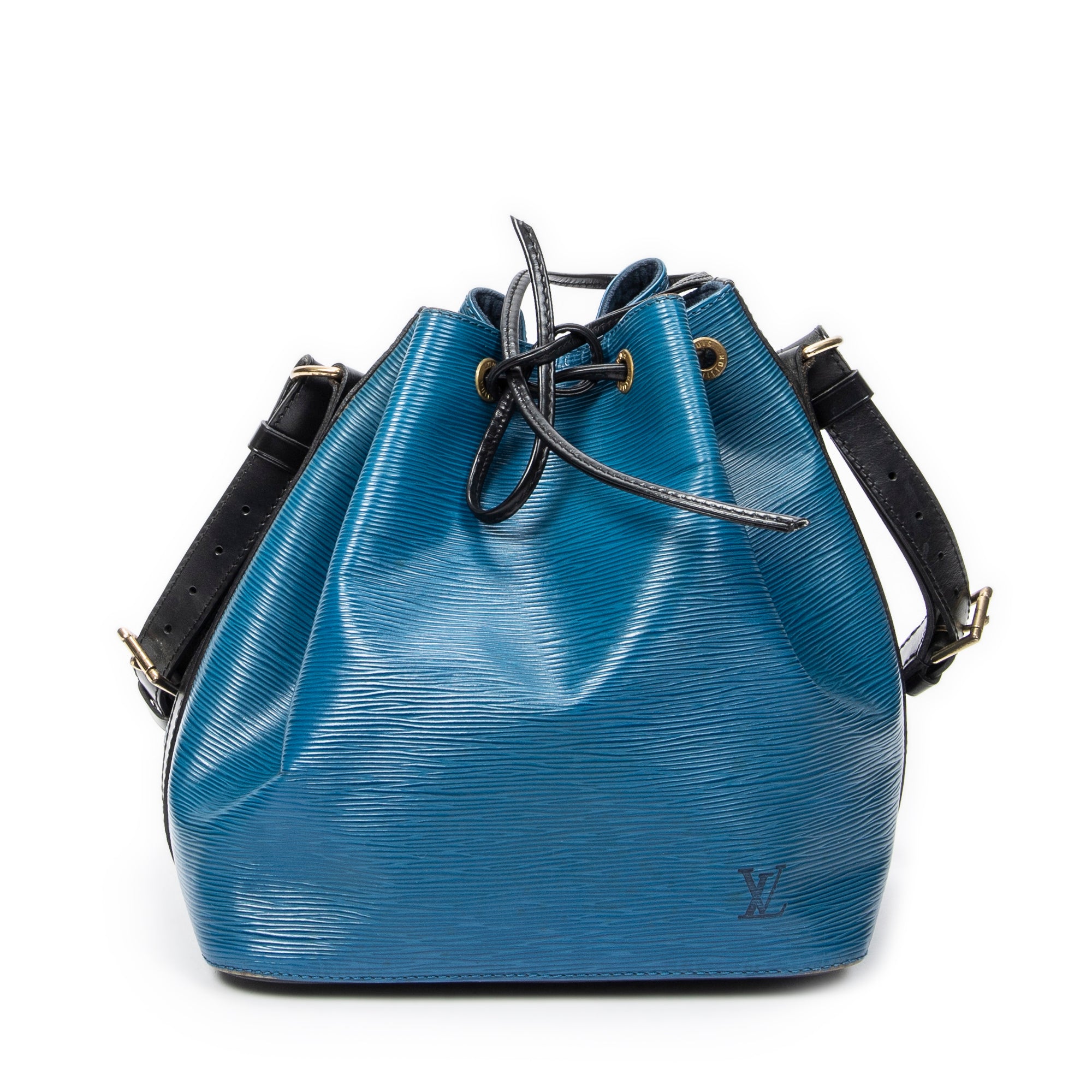 Shoulder Bag Noe Bicolor PM Blue Epi