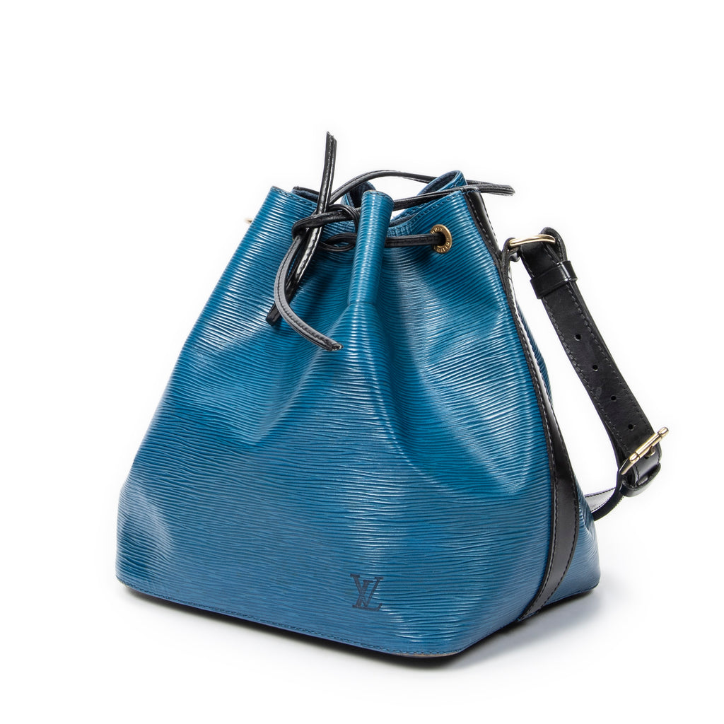 Sac Bandoulière Noé Bicolore PM Bleu Épi