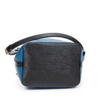 Sac Bandoulière Noé Bicolore PM Bleu Épi