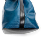 Sac Bandoulière Noé Bicolore PM Bleu Épi
