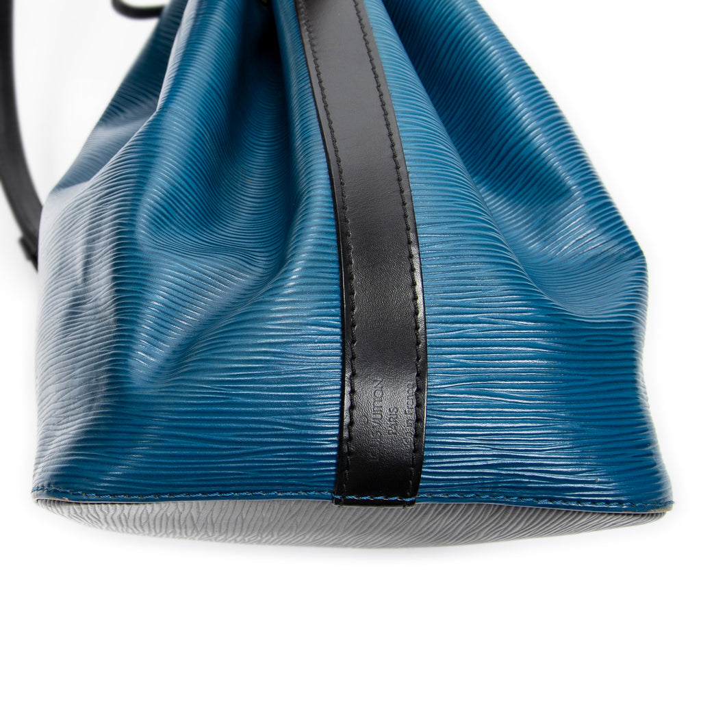 Sac Bandoulière Noé Bicolore PM Bleu Épi