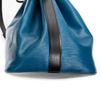 Sac Bandoulière Noé Bicolore PM Bleu Épi
