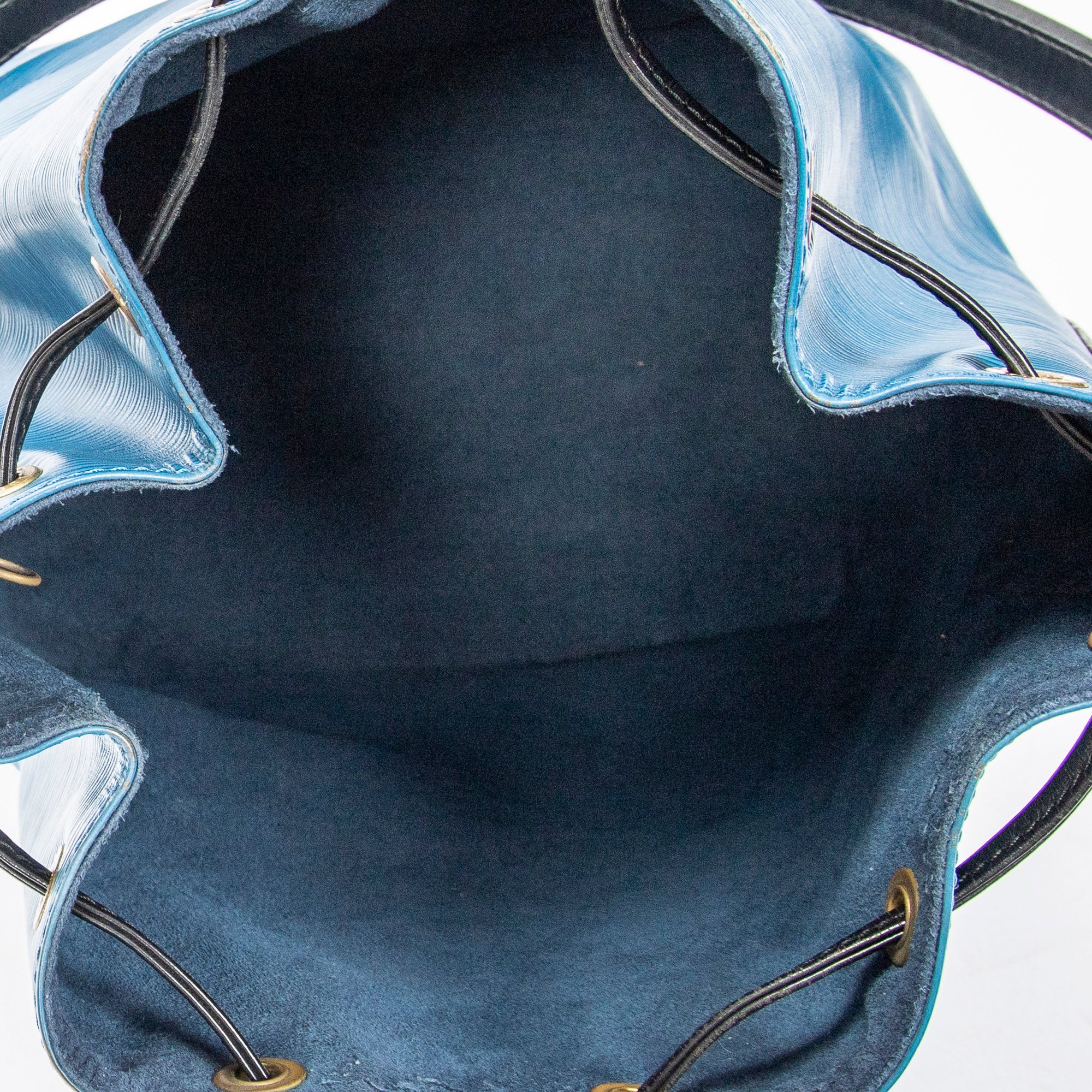 Sac Bandoulière Noé Bicolore PM Bleu Épi