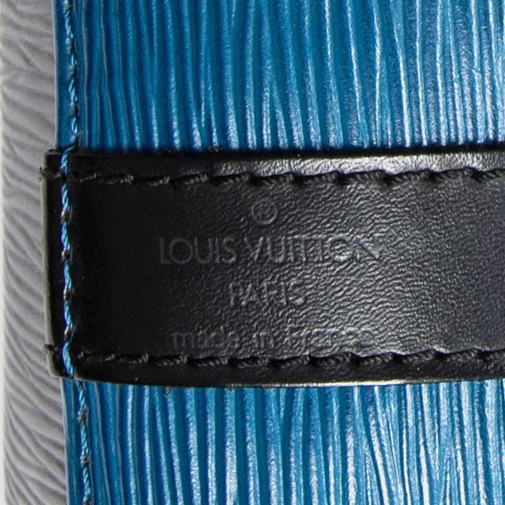 Sac Bandoulière Noé Bicolore PM Bleu Épi