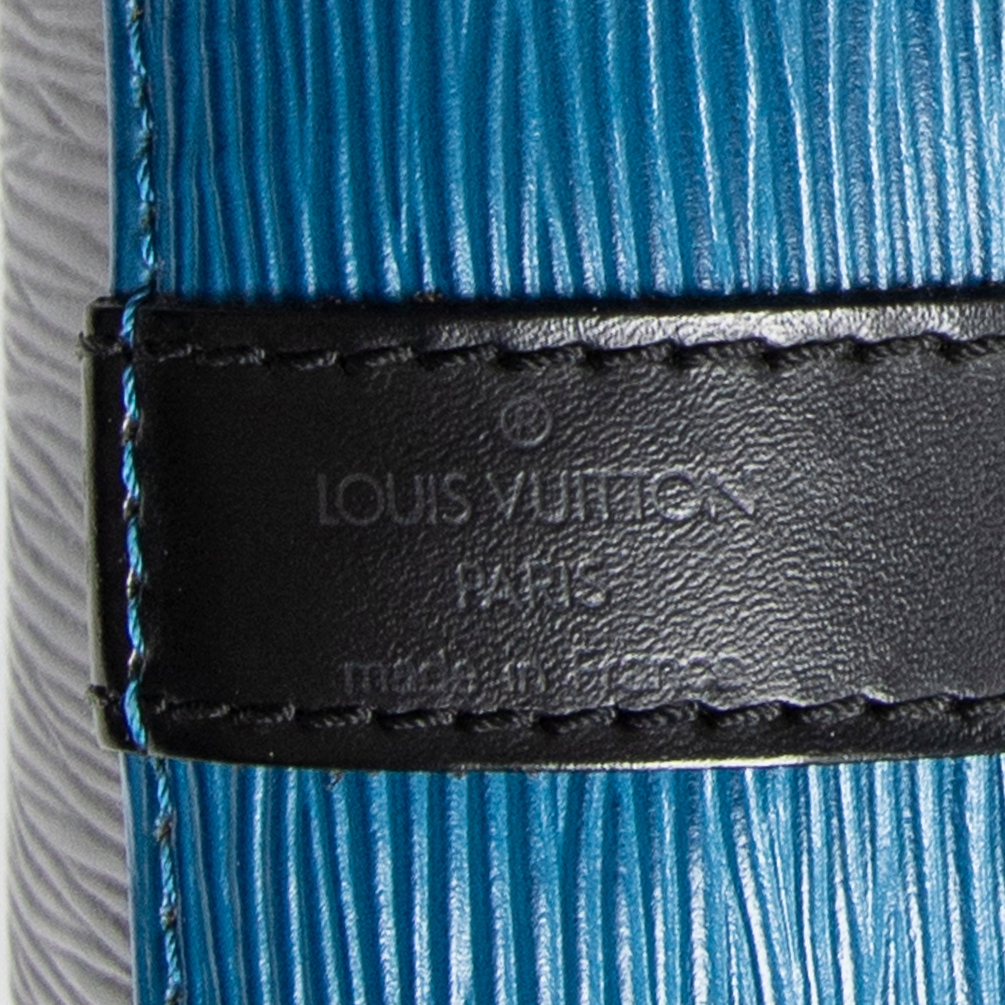 Sac Bandoulière Noé Bicolore PM Bleu Épi
