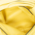 Shoulder Bag Mini Double Knot Bag Yellow Calfskin Leather