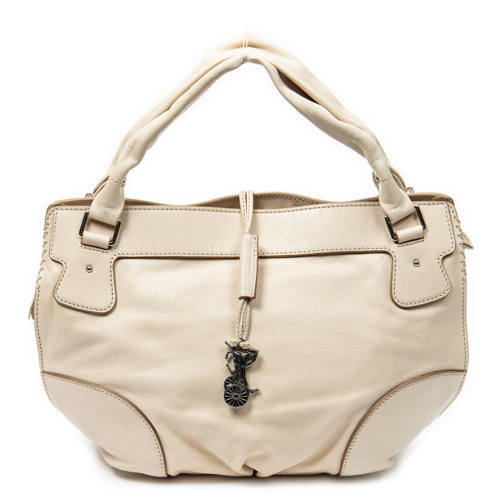 Shoulder Bag Bittersweet Bag Beige Calfskin Leather
